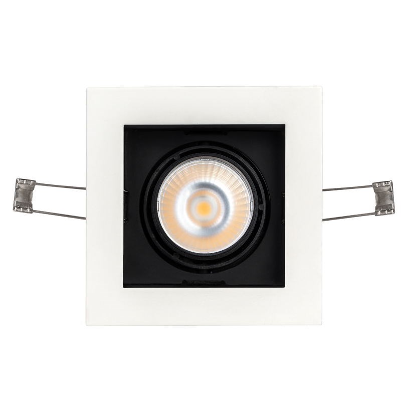 西顿LED射灯COB格栅斗胆灯CES841H-M 842H-M II代开孔87*87