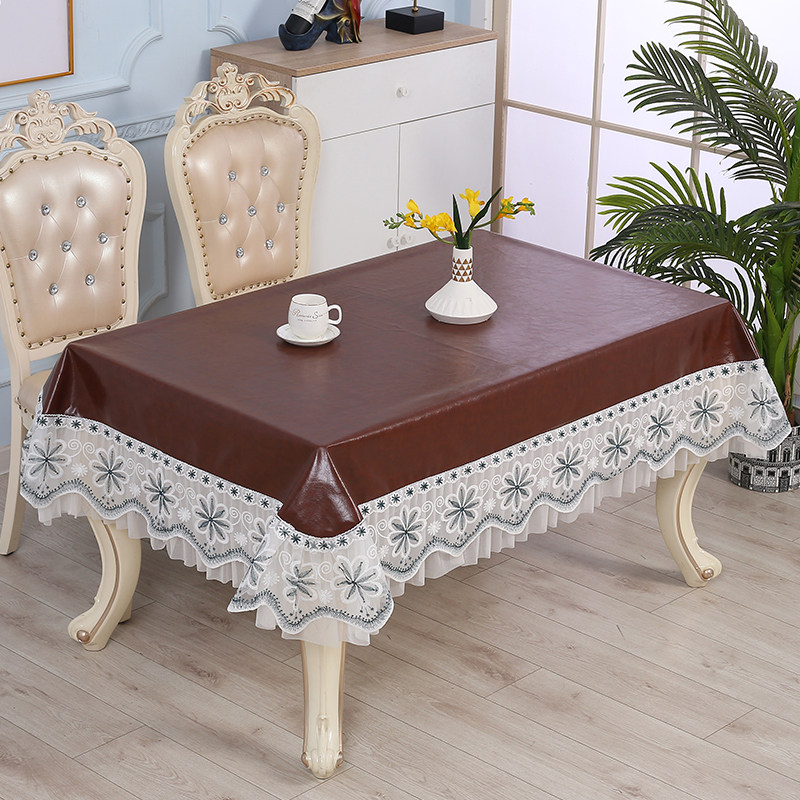 茶几桌布防水防油免洗皮革桌垫新款擦耐脏长方形餐桌布家用,居家布艺,桌布,淘宝优惠券,粉丝福利购,淘宝优惠卷