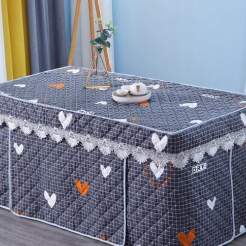 138*75长方形烤火罩家用升降茶几罩套餐桌办工桌书桌火锅桌电炉罩