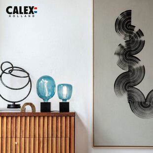 CALEX原创 比海更蓝 冰晶蓝北欧风酒吧咖啡厅民宿氛围装饰灯吊灯