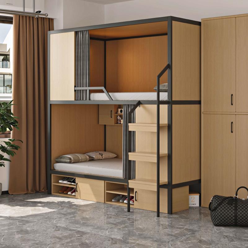 学生员工宿舍床双层床上下床成人高低床民宿青旅上下铺学校公寓床