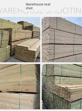 户外地板栅栏鸽子棚葡萄架樟子松防腐木木板龙骨木条木方碳化木