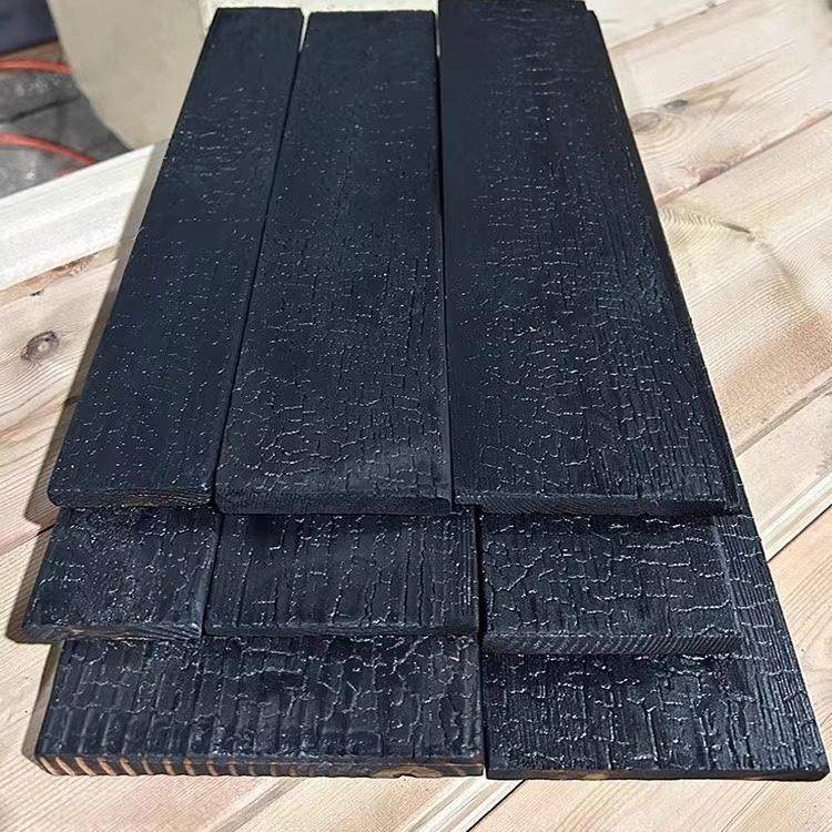 天然龟裂纹黑色碳化实木板材 深度炭化木建筑装饰用,基础建材,原木板/实木板,淘宝优惠券,粉丝福利购,淘宝优惠卷