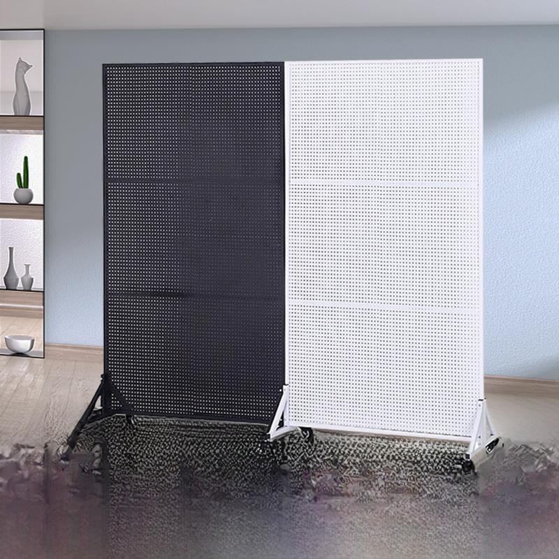 落地式孔板架珠宝架手机配件架五金工具架落地式孔板展示架