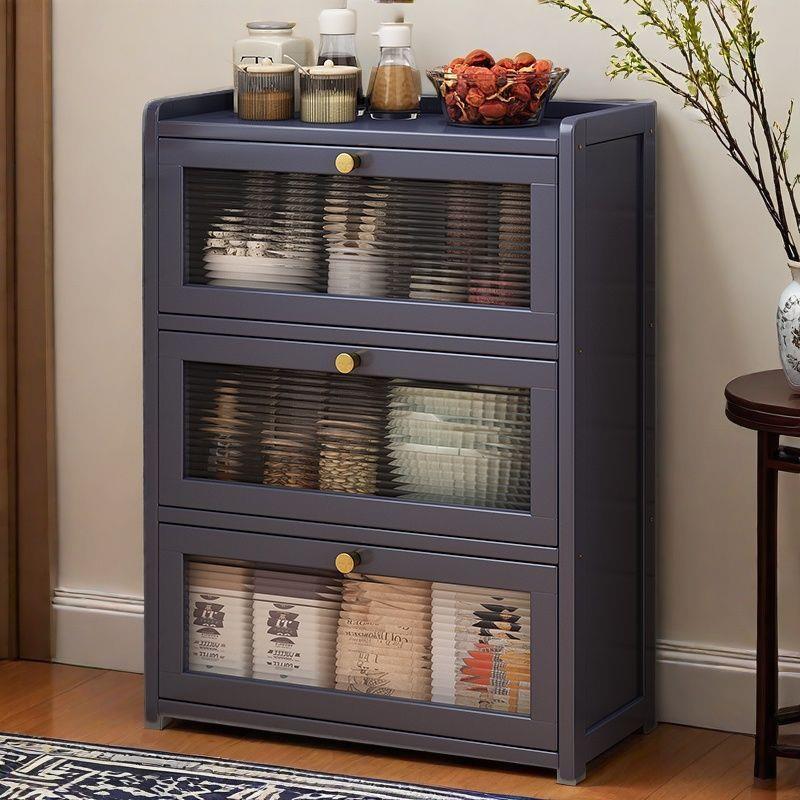 杯子专用收纳柜客厅茶水柜置物架落地多层杯子茶叶架子茶具厨房碗