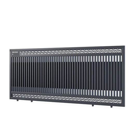 铝合金电动滑动门别墅车库门伸缩门社区车库门电动滑动门定制