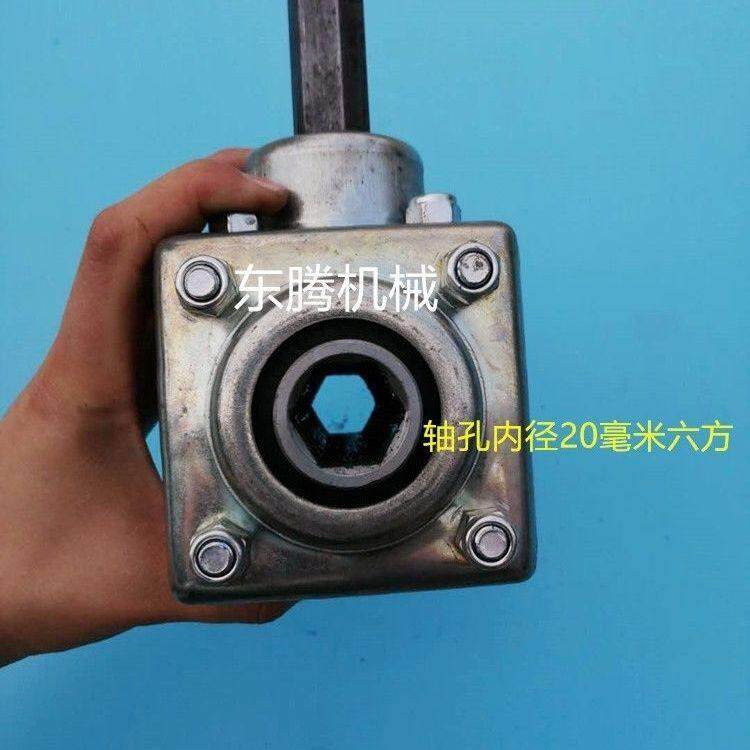 T2小型90度直角齿轮变速箱3模伞齿轮减速机手摇机适用