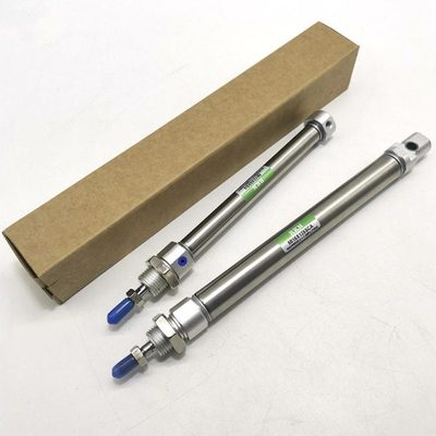 小型不锈钢迷你气缸MI10/12/16X25X50X75X100X125X175-S-CA/U/CM