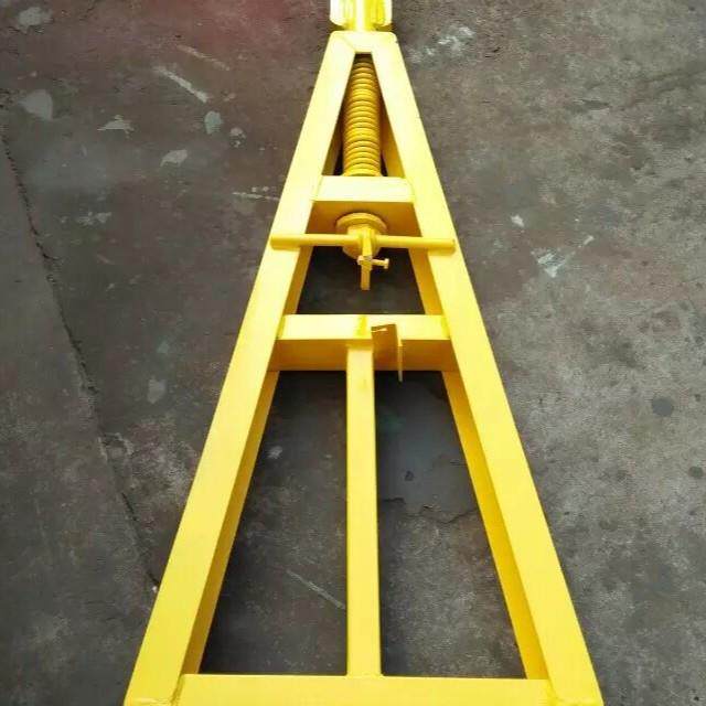 牵引式平板拖搬运车配件全挂车用架各规格三角架坚固耐用