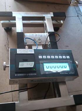 TCS本安型电子防爆台秤200公斤300公斤可选带打印功能