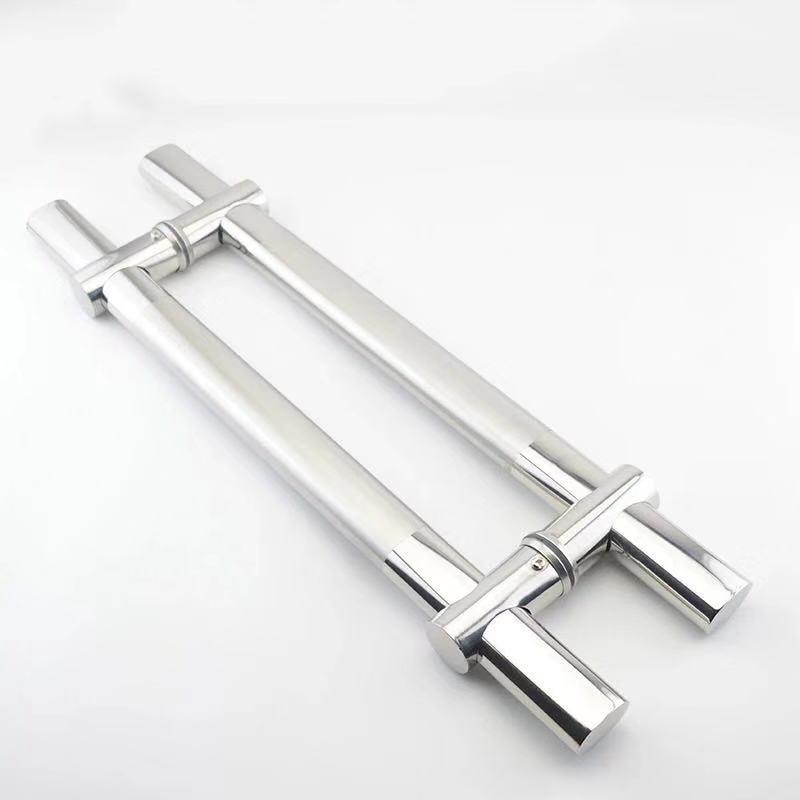玻璃门拉手门把手加厚不锈钢大门拉手钢化玻璃门大拉手可调节孔距