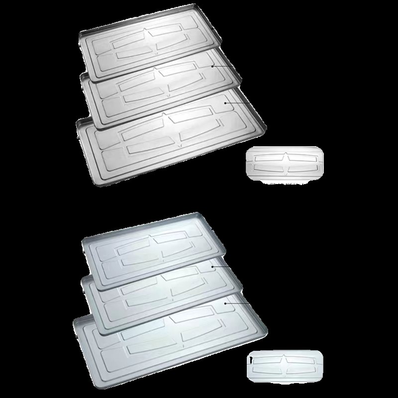 空调外机接水盘室外机不锈钢排水托盘1p1.5p2p3p5P加厚通用凝水盘