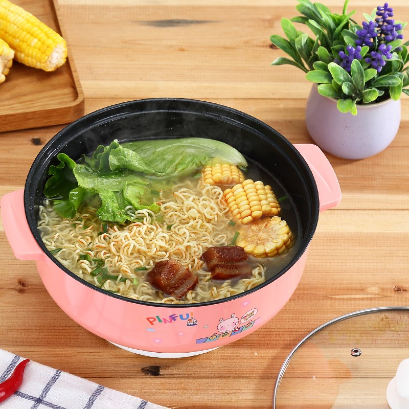 电蒸锅多功能小蒸锅汤锅大容量家用煮粥宿舍火锅一体2-3人4蒸饭锅