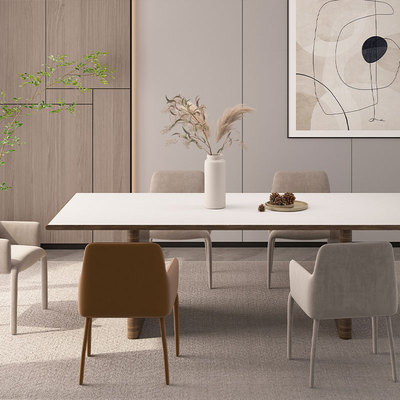 环保防水防油皮革纯色桌垫轻奢高级感餐桌垫无味加厚防烫茶几桌布