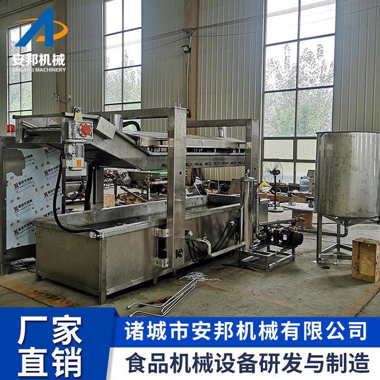 多功能香辣鸡翅油炸机新款脆皮全鸡油炸机鸡米花油炸设备