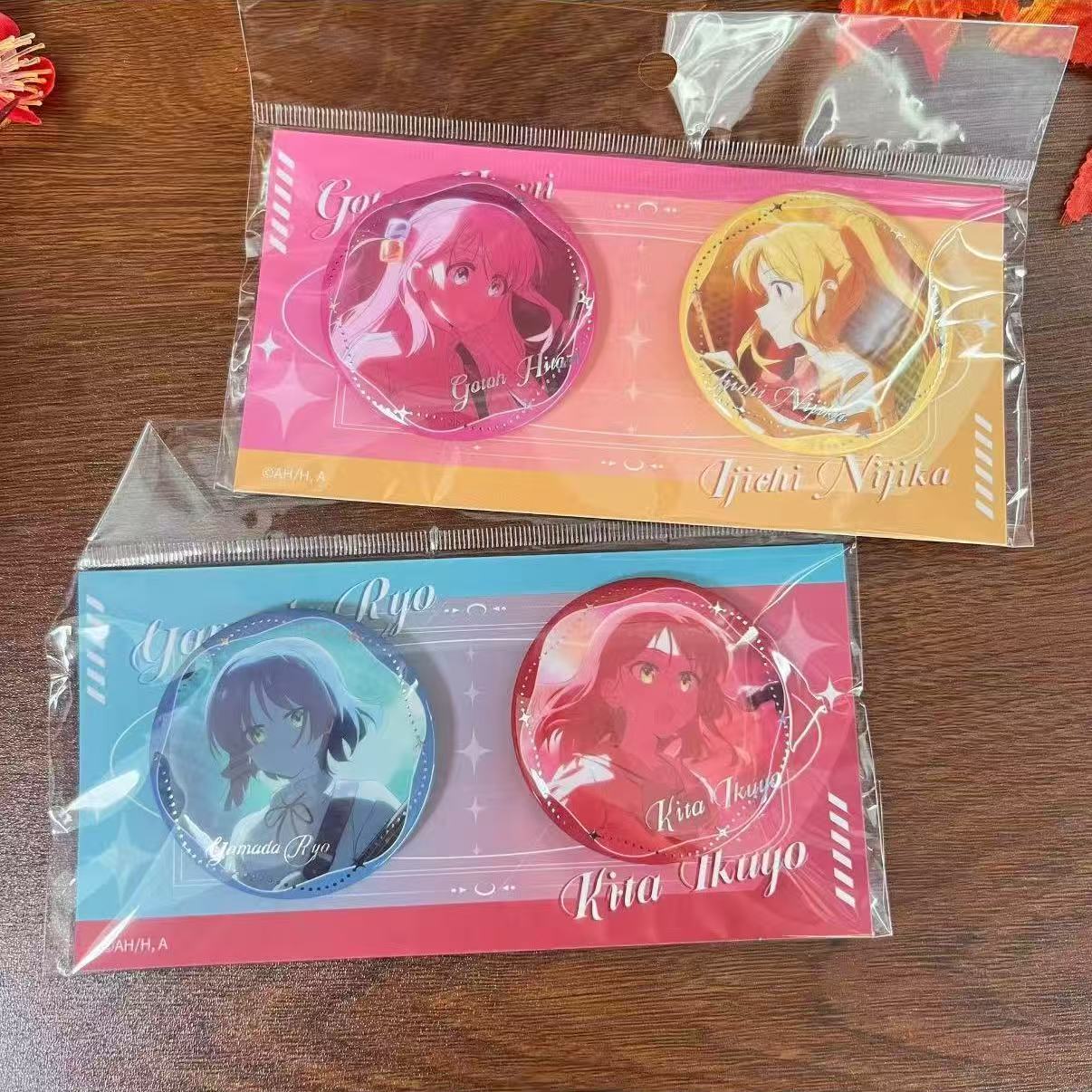 孤独摇滚剧场版影城总集HMV特典吧唧喜多郁代伊地之虹夏后藤徽章