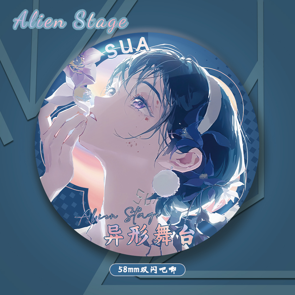 异形舞台动漫双闪徽章吧唧SUA LUKA IVTI TILL徽章胸章饰品谷子