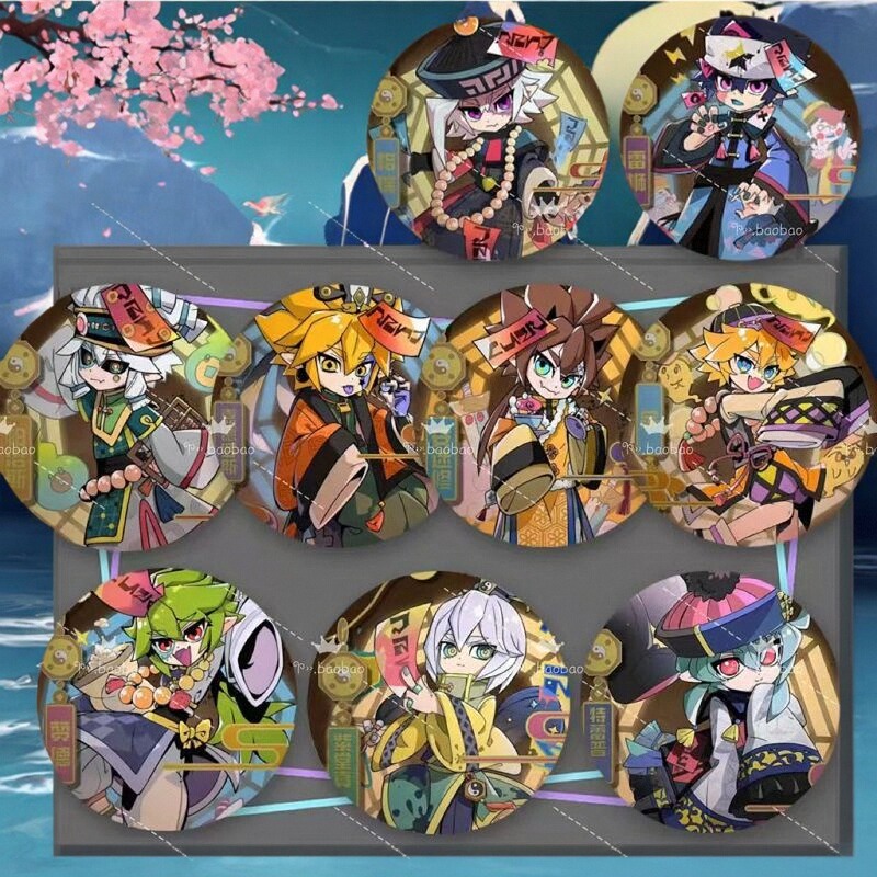 凹凸世界周边涂鸦系列吧唧金安迷修格瑞帕洛斯嘉德罗斯徽章谷子