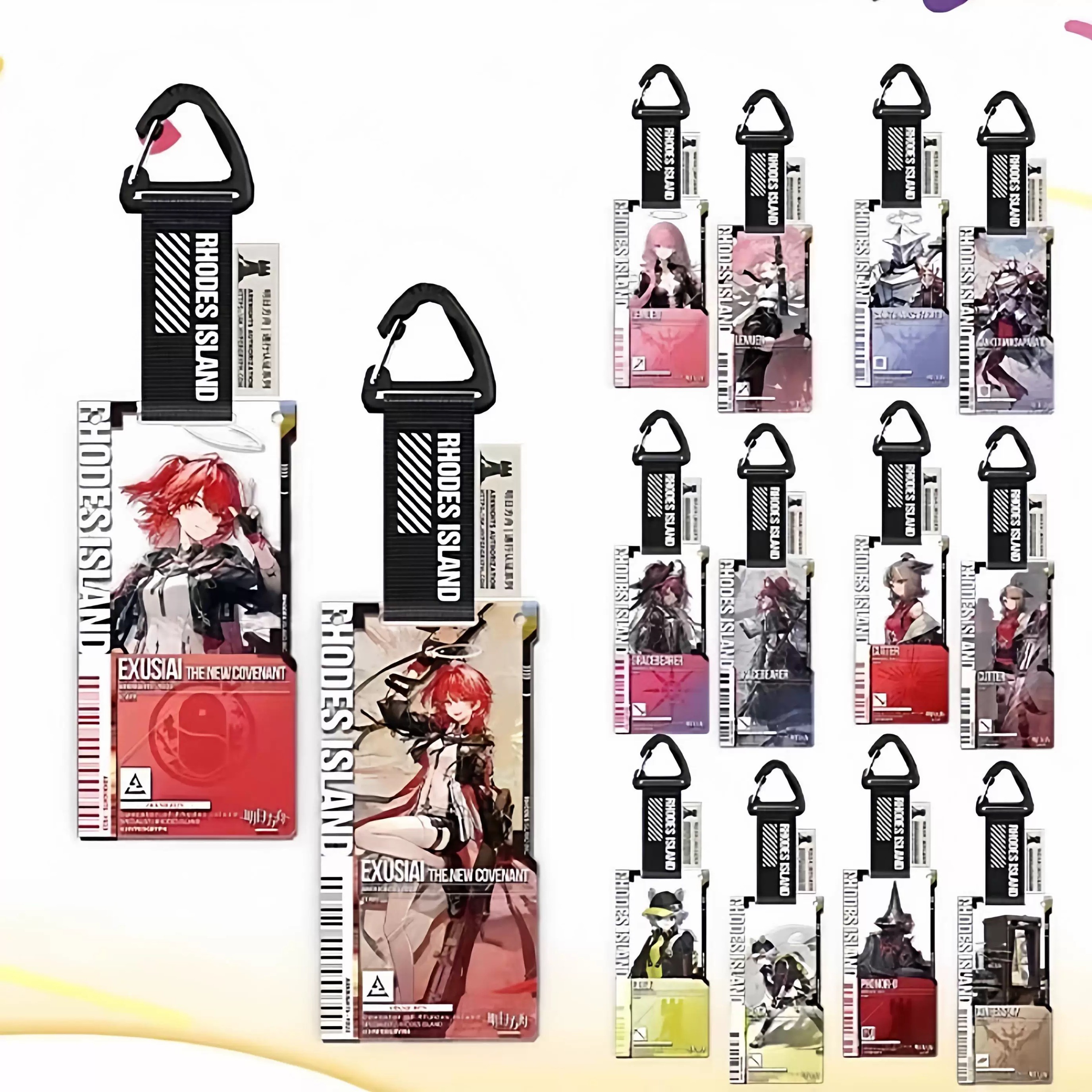 明日方舟通行认证48.系列6周年庆典新约能天使蕾缪安逻各斯挂件