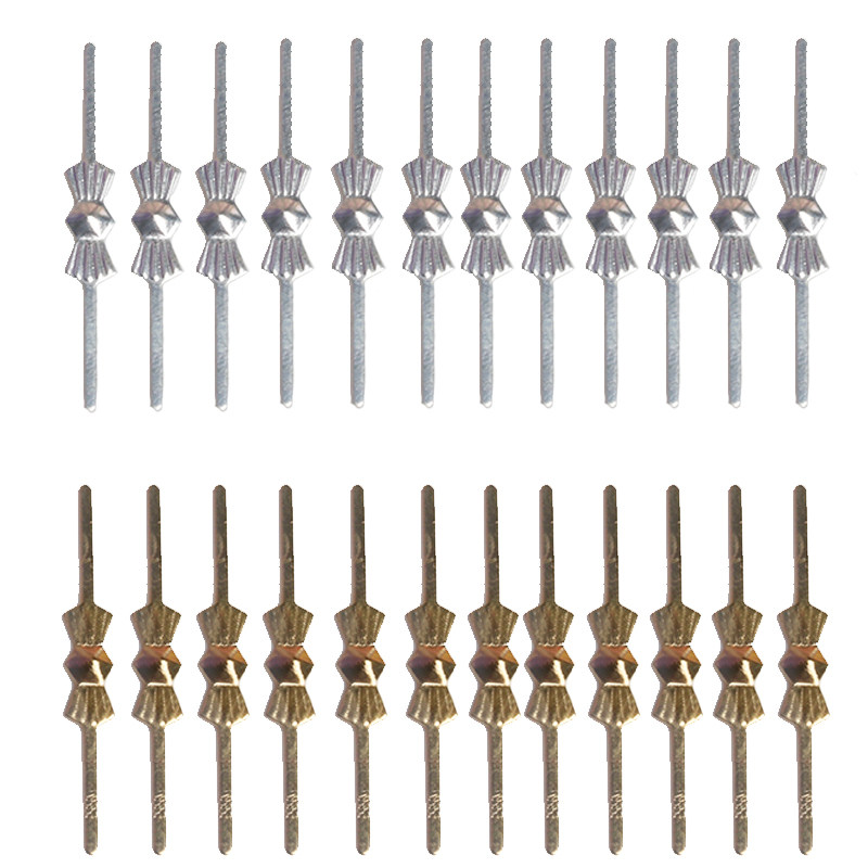 水晶灯饰配件金色铜蝴蝶扣DIY珠帘金属配件水晶三角条连接器包邮