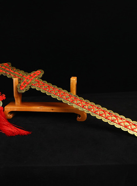 宝剑摆件铜钱剑真品客厅玄关纯铜长款仿古道士金钱剑家居装饰挂件