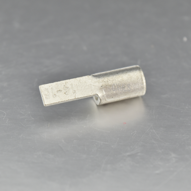 16平方空开端子DBN14-16紫铜片形裸接线端头电线接头50个线鼻子