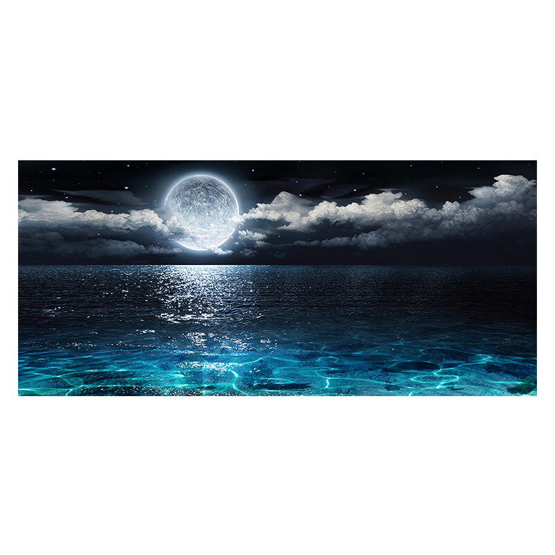 鱼缸背景纸画高清图3d立体壁纸水族箱贴纸壁画星空地球观赏鱼画