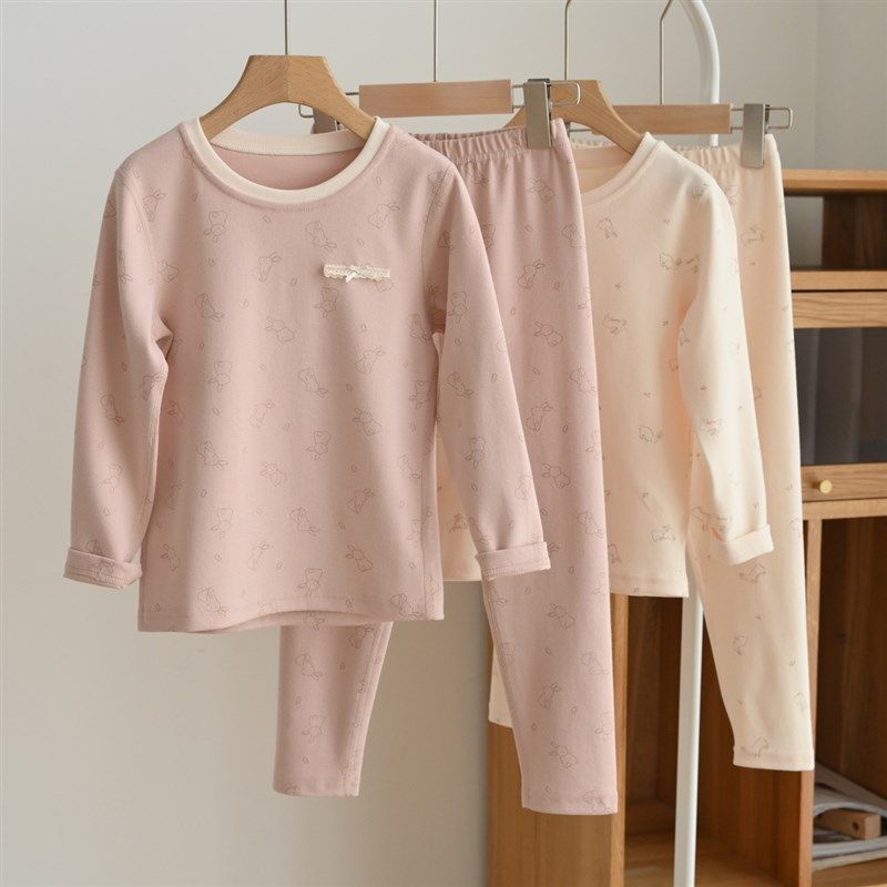 A类 儿童精梳纯棉内衣套装 女童保暖秋衣秋裤 中大童 秋冬款童装,童装/婴儿装/亲子装,内衣套装,淘宝优惠券,粉丝福利购,淘宝优惠卷