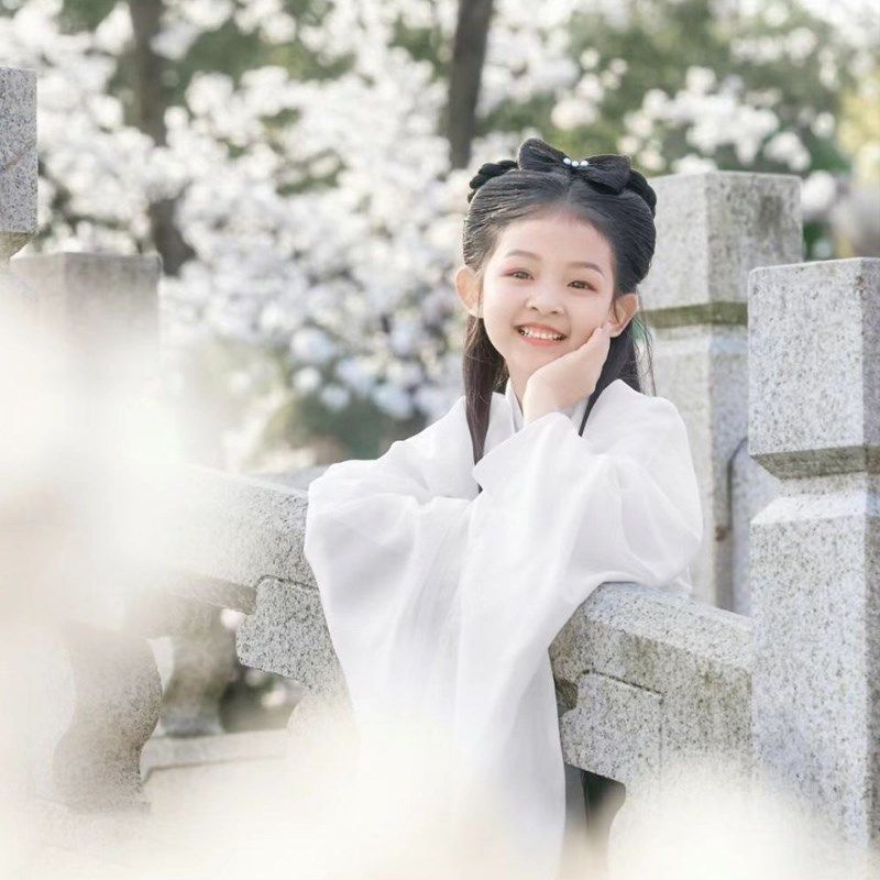 宝宝女童汉服夏季改良古风童装儿童古装演出服魏晋风仙侠白色套装,童装/婴儿装/亲子装,汉服,淘宝优惠券,粉丝福利购,淘宝优惠卷