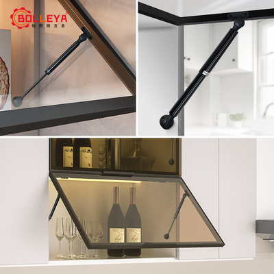 橱柜气撑杆液压杆榻榻米缓冲撑杆上下翻门衣柜门梳妆台阻尼支撑杆