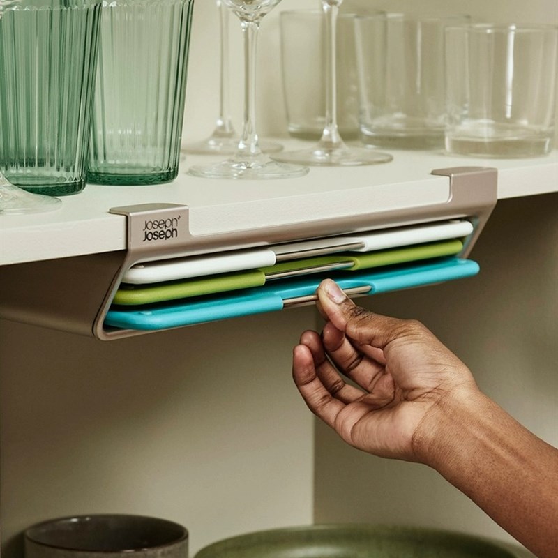 英国JosephJoseph壁挂式分类菜板厨房切菜板辅食案板套装家用砧板