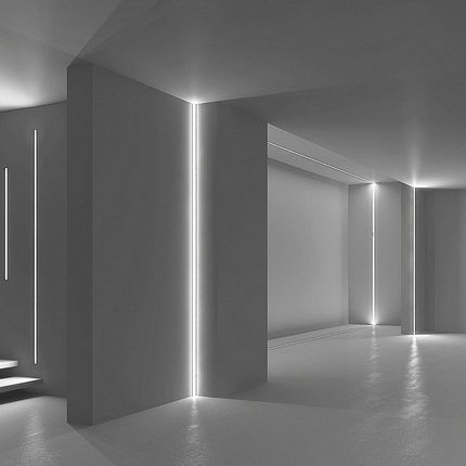 至御线性灯嵌入式无边框铝槽线形灯无主灯客厅酒店过道led线条灯