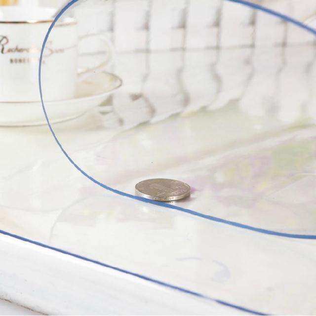 透明75*140软玻璃水晶板桌布家用桌垫防水防烫免洗PVC餐桌茶几垫,居家布艺,桌布,淘宝优惠券,粉丝福利购,淘宝优惠卷