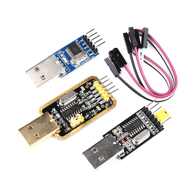USB转TTL CH340G模块STC单片机下载线刷机板USB转串口CH340T模块