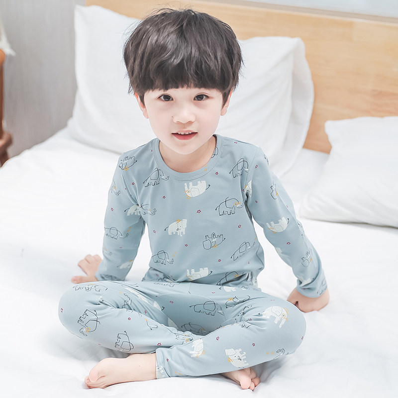 儿童内衣套装纯棉男童秋衣秋裤全棉宝宝棉毛衫睡衣家居服秋冬保暖,童装/婴儿装/亲子装,内衣套装,淘宝优惠券,粉丝福利购,淘宝优惠卷