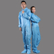 连脚套防静电服4连体电子实验洁净化无尘食品生物制药防护工作服