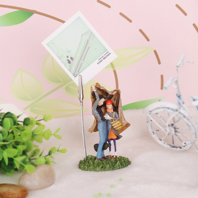 几米摆件 几米为你守护便签夹留言夹 几米左右走便签夹情人节创意