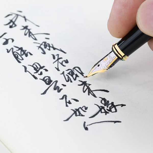 HERO/1508英雄钢笔练字硬笔书法笔美工笔弯头男士高档签名学生专