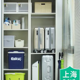 防雨水户外储物柜 上海阳台柜子推拉门收纳置物柜防晒室外露台日式
