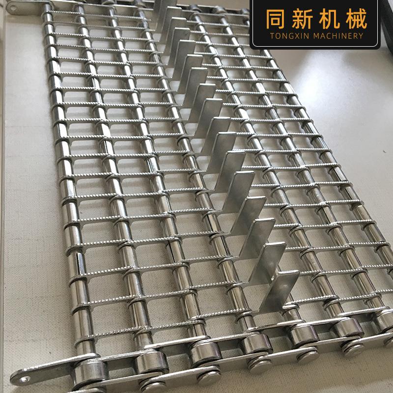 超声波清洗隧道链杆式网带传送带水草打捞输送带不锈钢网带网链