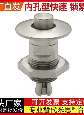 QCHC0612N-3/6-SUS QCHC0816N-3/6-SUS 内孔型快速器 锁紧装置
