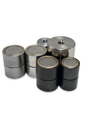 E圆形HXU带座HXUM强力型HXUMN汝磁铁HXUMNH4/5/6/8/10/HXUN13