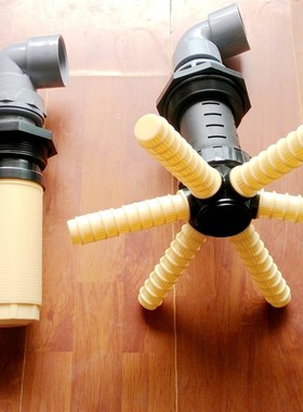 玻璃纤维保湿混床用4寸螺纹侧装上布水器H5671水处理设备配套6450