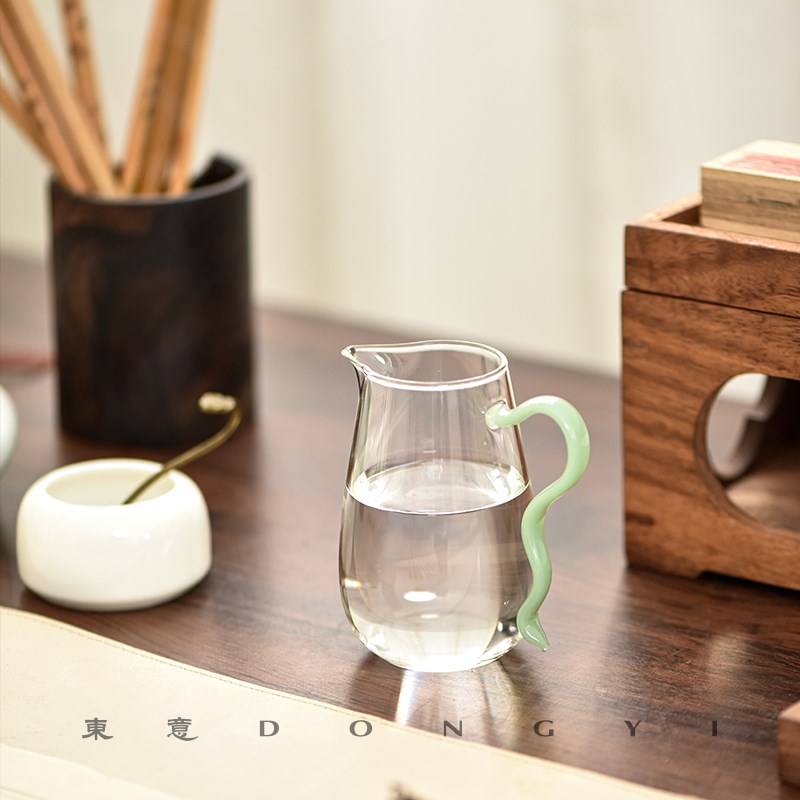 玻璃书法砚滴壶水滴小水盂砚台磨墨加水文房四宝国画毛笔练字添水