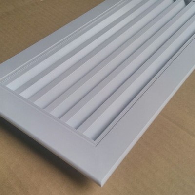 中央空调铝合金固定防雨百叶窗通风口家用外墙装饰暖气罩