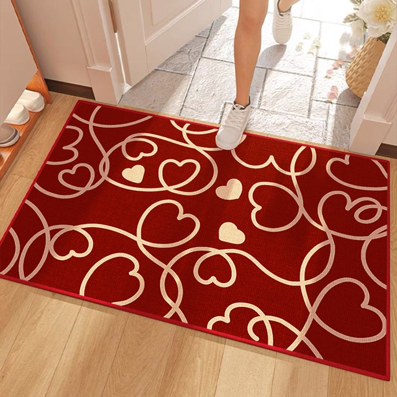 地毯结婚入户门口脚踏垫进门垫新婚喜庆喜字地垫用品大全婚房布置