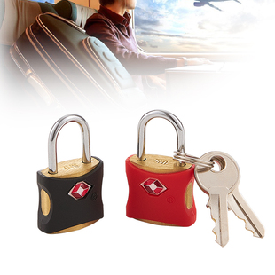 梅锁海关锁行李箱防盗锁包抽屉旅行箱小挂锁托运通关锁