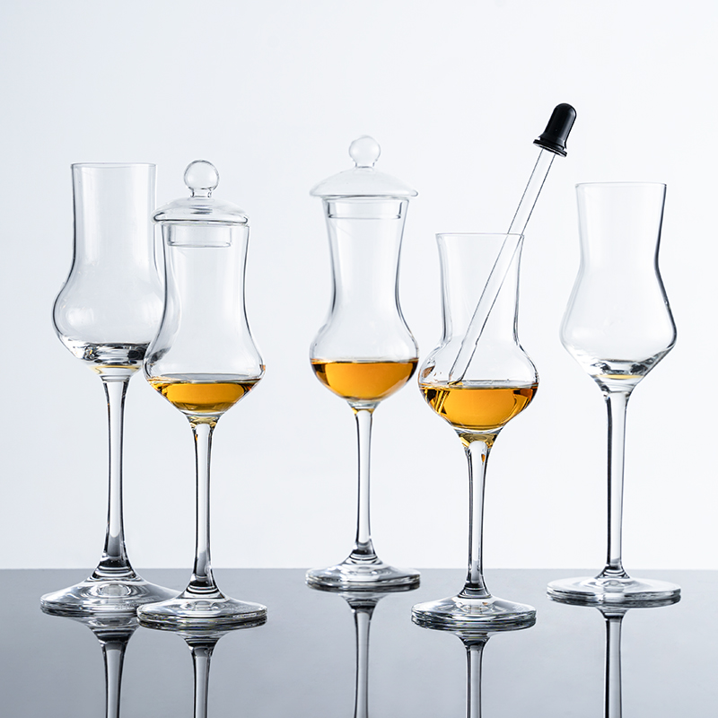 水晶玻璃威士忌杯闻香杯烈酒杯多用途品鉴用杯洋酒杯甜酒杯