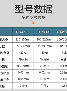 轴大行程位移平台试验室滑台平移台打标机二维工作台HTH2