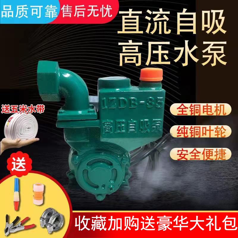 家用直流抽水机12v2v8v0v72v抽水泵水井便携式高压小型自吸泵